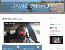 Tablet Screenshot of davidwithun.com